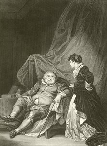 Henry VIII and Catherine Parr by Robert Smirke