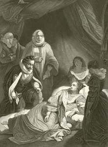 Last Hours of Queen Elizabeth by Robert Smirke