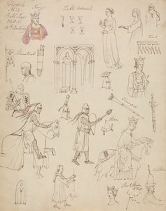 Studies from a French MSS Bible Register by Robert Smirke