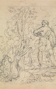 Study of a Woman, Imploring for the Return of Her Captive Child by Robert Smirke