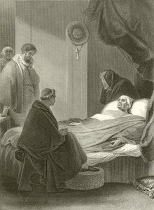 The Death of Cardinal Wolsey by Robert Smirke