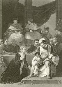 Trial of the Marriage of Henry VIII by Robert Smirke