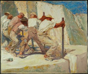 Stonecutters by Robert Sterl