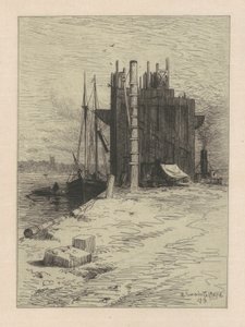 Coal Pockets at New Bedford by Robert Swain Gifford