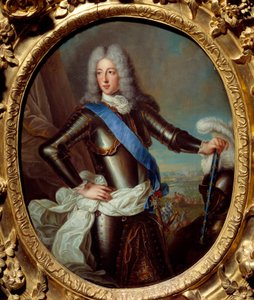 Portrait of Louis II of Bourbon, Prince of Conde (Grand Conde) (1621-1686) formerly known as the Marshal of Berwick by Robert Tournieres
