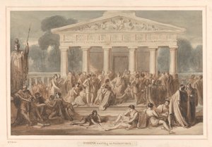 Hypatia Teaching at Alexandria by Robert Trewick Bone