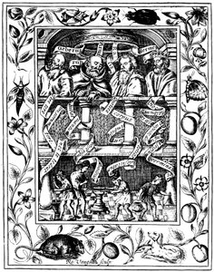 The four great alchemists, 1652
