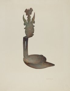 Grease Lamp by Robert W.R. Taylor