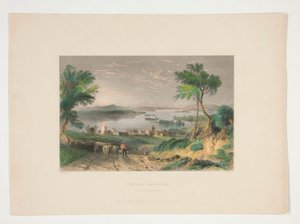 Centre Harbour, Lake Winnipesaukee, illustration for Nathaniel Parker Willis