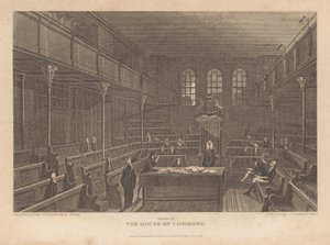 Interior of the House of Commons by Robert Wallis