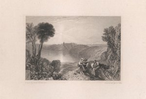 Lake Albano by Robert Wallis
