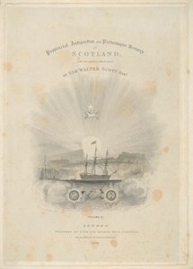 Title Page: Provincial Antiquities and Picturesque Scenery of Scotland, Volume II
