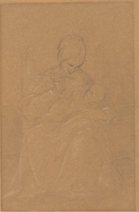 Mother and Child by Robert Walter Weir