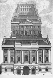 A Perspective View of the Bank of England by Robert West