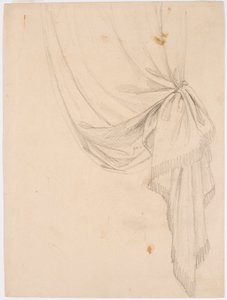 Drapery Study by Robert Wilhelm Ekman