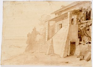 Landscape, Grottaferrata by Robert Wilhelm Ekman