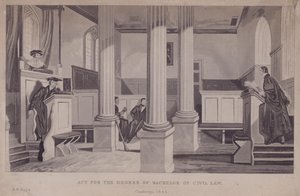 Act for the Degree of Bachelor of Civil Law, Cambridge