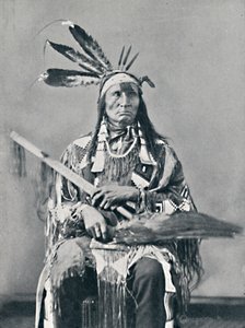 A Sioux Chief, 1912 by Robert Wilson Shufeldt