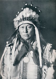 A Sioux Chief in His Warpaint, 1912 by Robert Wilson Shufeldt