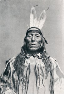 Full face view of a Sioux Indian, 1912 by Robert Wilson Shufeldt