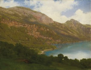 View from the Rigi Overlooking Lake Lucerne by Robert Zund