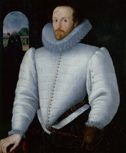 Portrait of Sir Walter Raleigh by Robert the Elder Peake