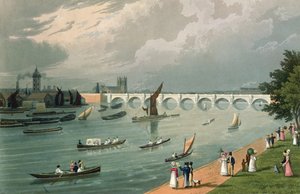View of Waterloo Bridge, pub. by Colnaghi and Co.