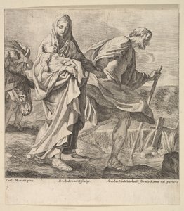 Flight into Egypt by Robert van Audenaerde
