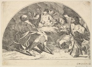 Nativity, 1680-1743 by Robert van Audenaerde