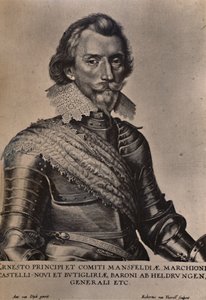 Count Ernst von Mansfeld, German general of the Thirty Years War by Robert van Voerst