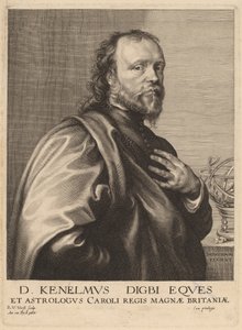 Sir Kenelm Digby by Robert van Voerst after Sir Anthony