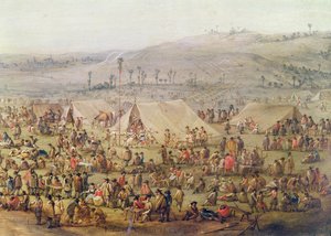 Military Encampment (detail)