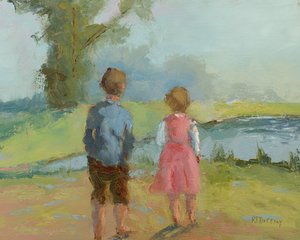 Children Send Upon The Wind, 2023 by Roberta Murray
