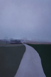 Foggy Road by Roberta Murray