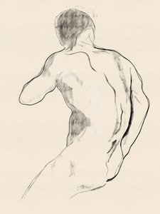 Powerful Male Figure Study