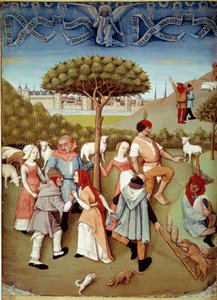 Champetre dance The announcement to the shepherds