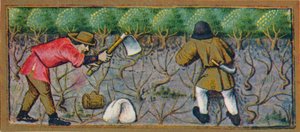 March - Working in the Vineyard, 15th Century, 1939