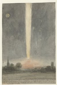 Comet Above Beverwijk, 1680