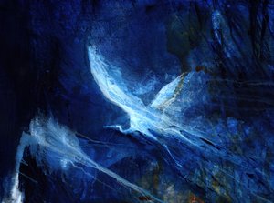 Ethereal Blue Bird