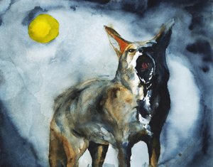 Howling Coyote Moon