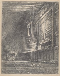 Pouring Steel In Moulds