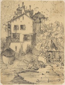 A Rustic Country House by Rodolphe Bresdin