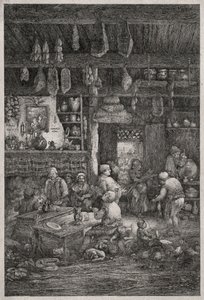 Moldavian Interior, 1856
