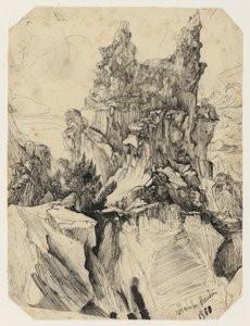 The Crevasse, 1860