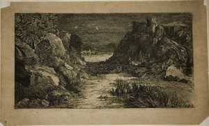 The Distant City by Rodolphe Bresdin