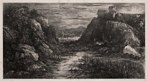 The Distant City by Rodolphe Bresdin