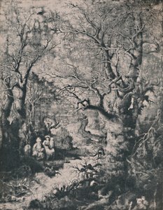 The Holy Family, 1855 by Rodolphe Bresdin