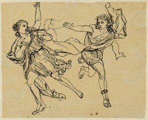 The Pursuit by Rodolphe Bresdin