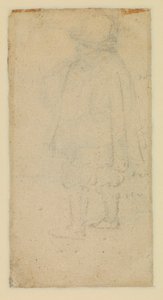 Man seen from the back (verso)