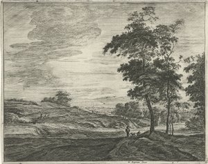 At the Edge of the Hague Forest (Views in the Hague Forest) by Roelant Roghman